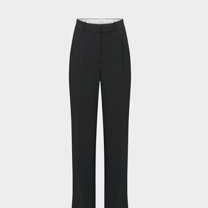 Aritzia Wilfred Black Wide Leg Pants
